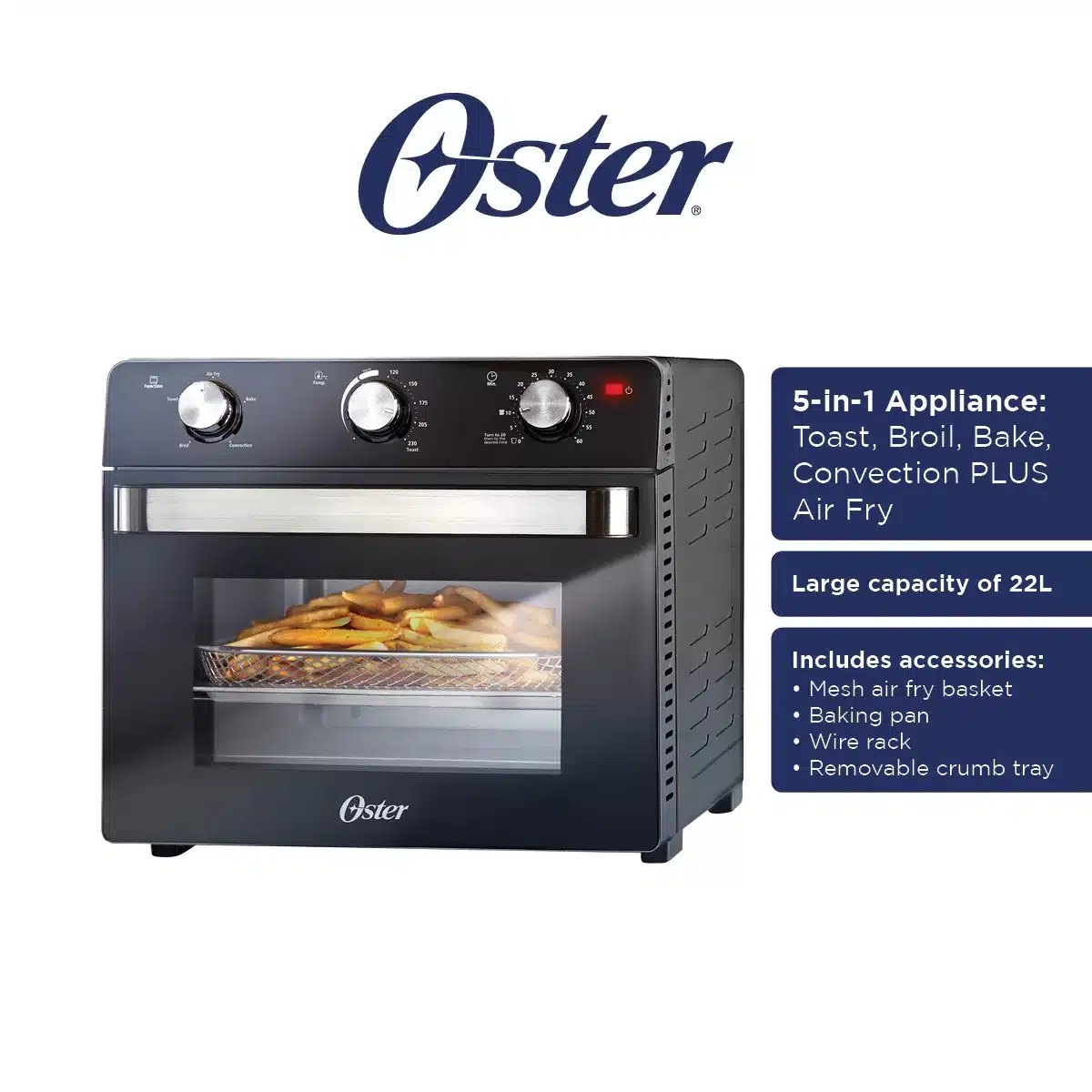 Oster Air Fryer Toaster Oven Review