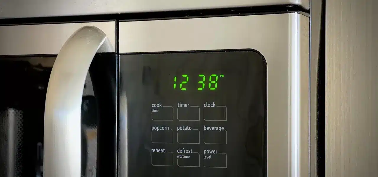 unlock-panasonic-microwave