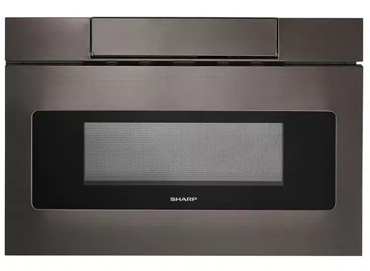 5 Black Stainless Steel Microwaves