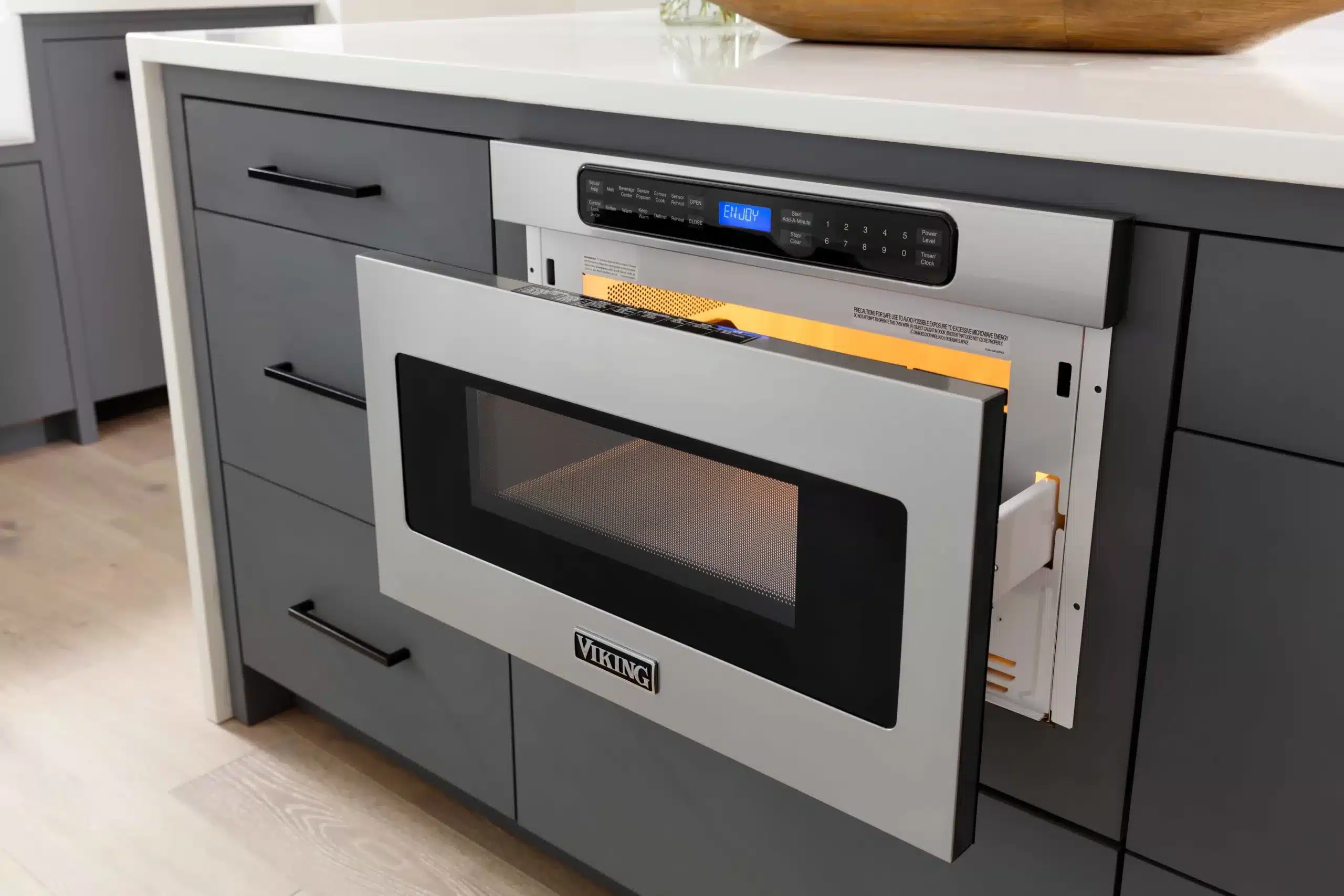 Get the Best of Both Worlds with the Viking Drawer Microwave