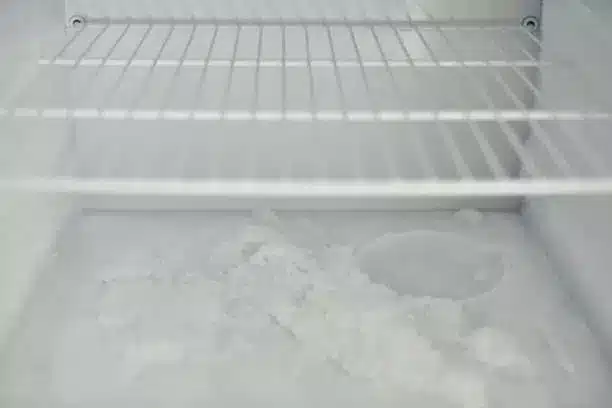 clogged-ge-freezer-drain