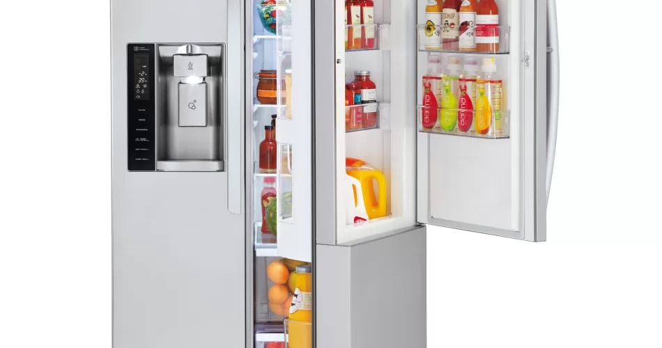 How To Remove LG Fridge Door With Water Line Press To Cook