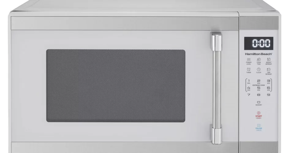 How to Set The Clock on A Hamilton Beach 1000 Watt Microwave Oven