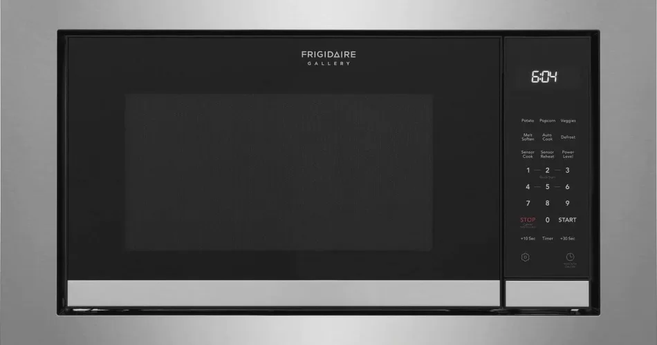 Frigidaire Gallery Microwave Quick Set Clock Press To Cook