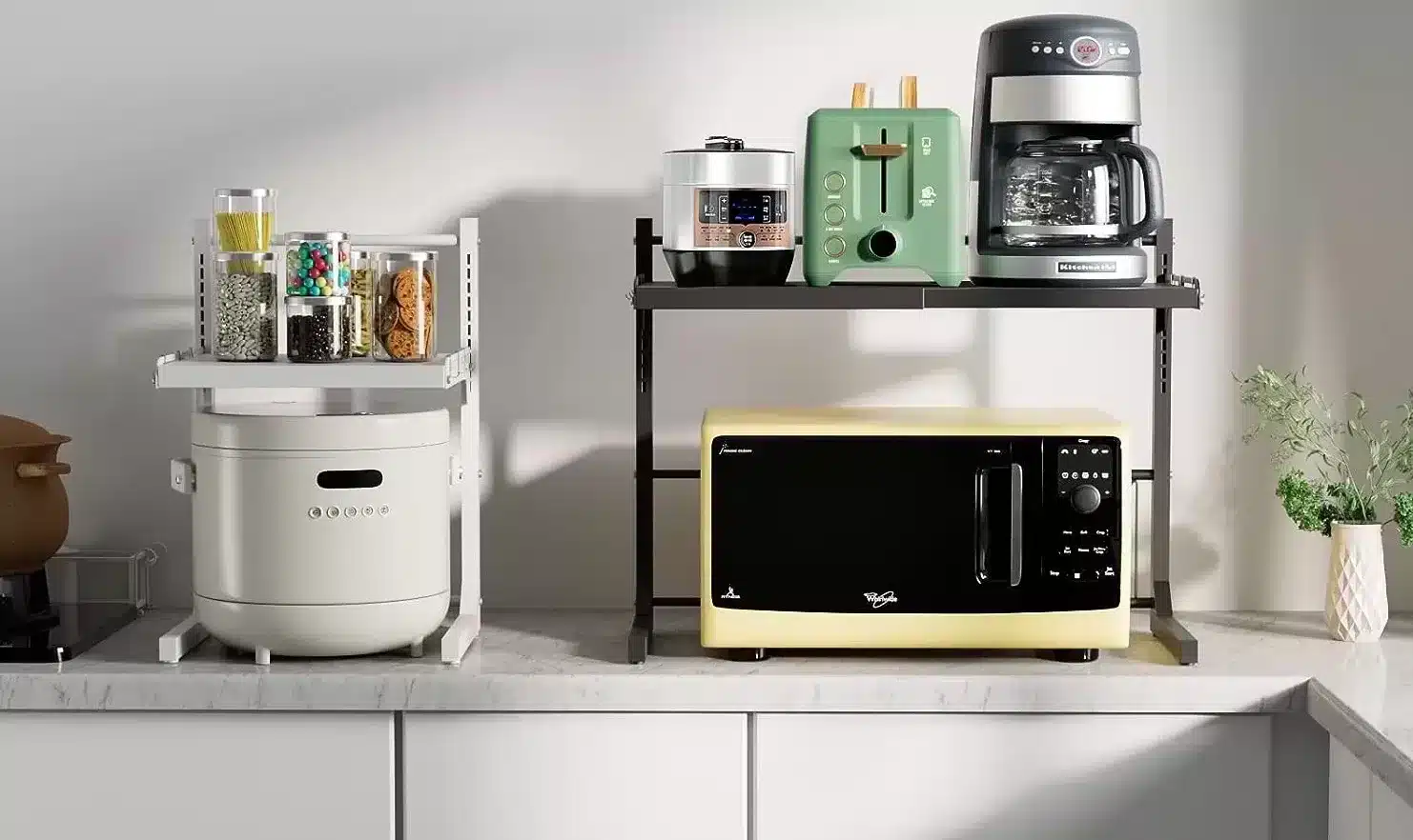 the-best-countertop-microwave-stands-compared
